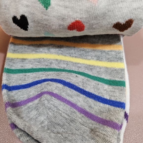 NWT Old Navy 6 Pack of Multi Color Ankle Socks - Picture 6 of 8